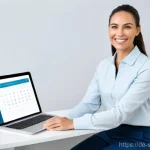 스포츠재활 전문가의 효율적인 시간 관리 - **Prompt:** A professional and calm atmosphere in a modern physiotherapy practice. A female therapis...