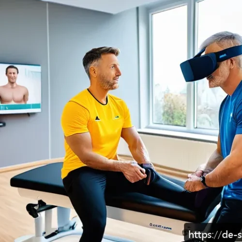 스포츠재활 전문가를 위한 워크숍 소개 - A modern sports rehabilitation clinic in Germany, featuring a multidisciplinary team of professional...