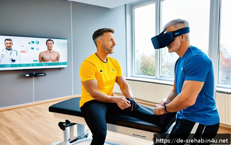 스포츠재활 전문가를 위한 워크숍 소개 - A modern sports rehabilitation clinic in Germany, featuring a multidisciplinary team of professional...